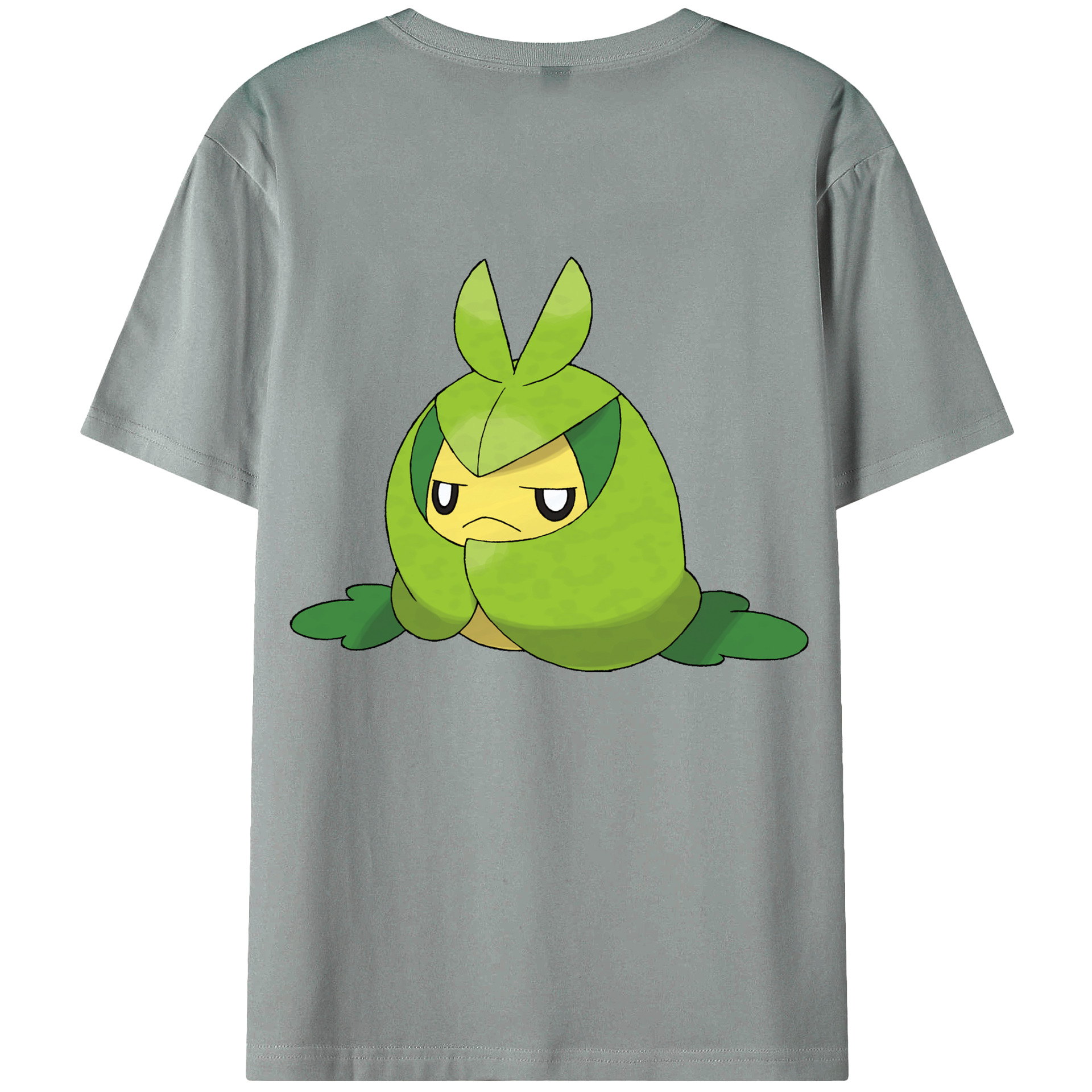ポケットモンスター Pokémon 綿100％ メンズ半袖Tシャツ（バックプリント） 通気性